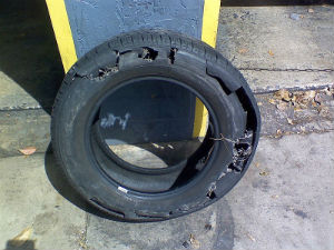 Summer Tire Blowout in Alexandria, VA